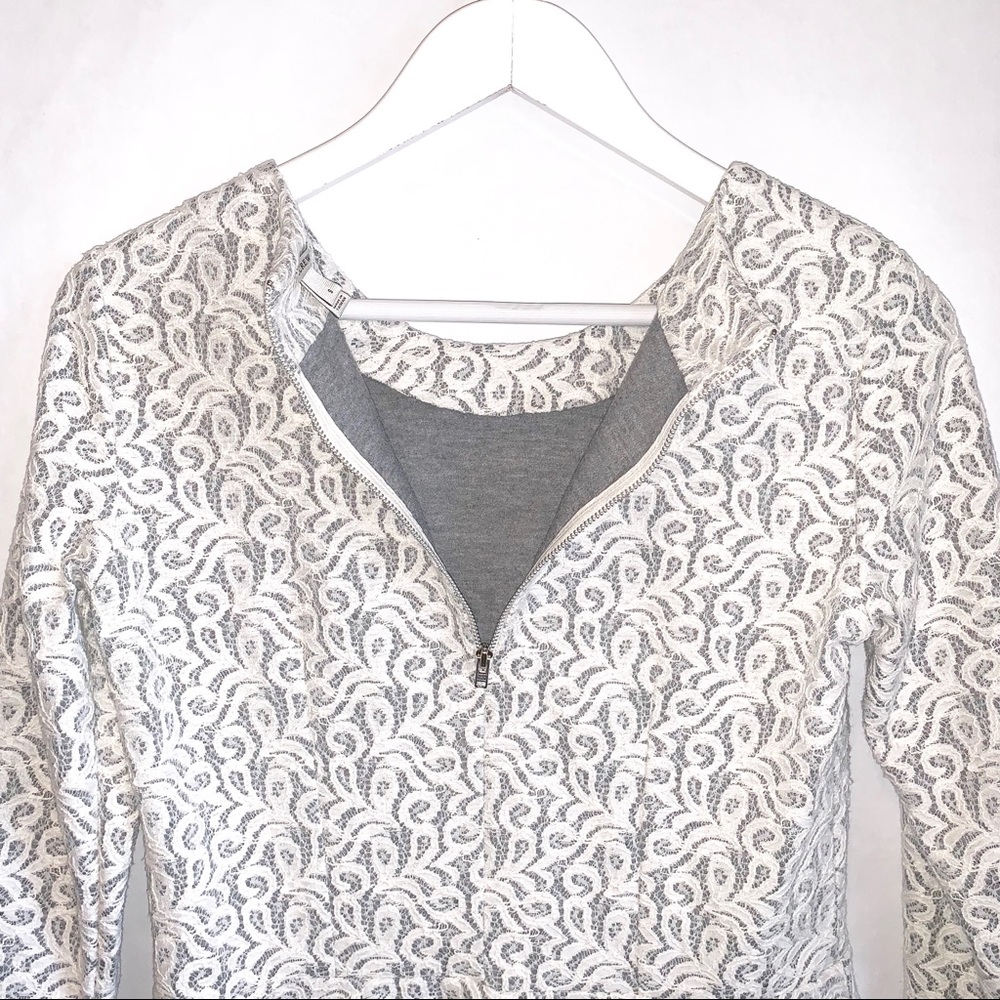J.CREW Lace Peplum Professional Top - Picture 7 of 8